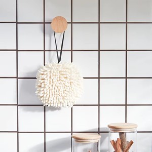 Lindas Toallas de Mano de Chenilla Blancas y Grises de Secado Rápido para Baño, Cocina, Toallas de Invitados, Estilo Spa y Hotel - Product Image 1