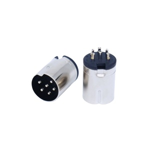 Conector DIN Hembra de Alta Calidad para Aplicaciones de Alimentación, Conector Circular de Latón con Opciones de 3-6 <span class=keywords><strong>8</strong></span> 9 13 Pines - Product Image 1