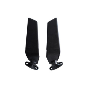 Rétroviseur réglable avec becquet en fibre de carbone 23 cm teinté pour remplacement de scooter - Product Image 3