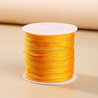 Cordon en nylon tressé LINK JD GEMS JDFTX11 0,8 mm, corde en jade pour la fabrication de bracelets et de colliers, artisanat DIY