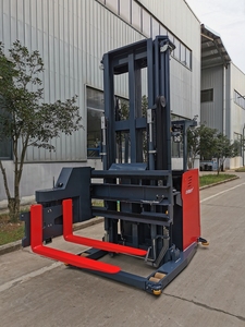Carrello Elevatore Elettrico HELI VNA <span class=keywords><strong>Reach</strong></span> <span class=keywords><strong>Truck</strong></span> a 3 Vie, Stacker con Torretta, Carrello Elevatore <span class=keywords><strong>Reach</strong></span> Stacker 1t 2 Ton a Batteria per Magazzini a Corridoi Stretti - Product Image 3