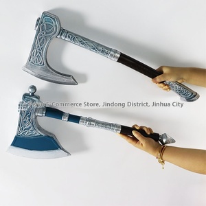 Predator Wallin's Axe COS Tomahawk Knife Hall Juguete para niños Accesorios de juego de plástico duradero - Product Image 2