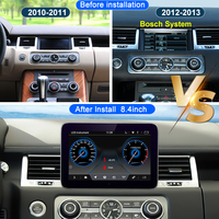 STWEI pour Land Rover Range Rover Sport L320 2010-2013 Autoradio Android 14 Multimédia Vidéo Lecteur Multimédia GPS Navigation 8,4 pouces