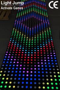 Plancher de danse LED pour mariage, éclairage DJ, projecteurs, panneau matriciel portable, DMX512, acier inoxydable, verre trempé, pixels numériques - Product Image 6
