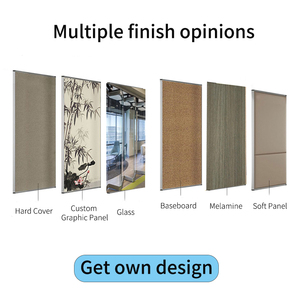 <strong>Modern</strong> Soundproof Movable Partition Wall Operable Sliding Door Wall <strong>Divider</strong> Wooden for Conference <strong>Room</strong> Banquet Hall - Product Image 6