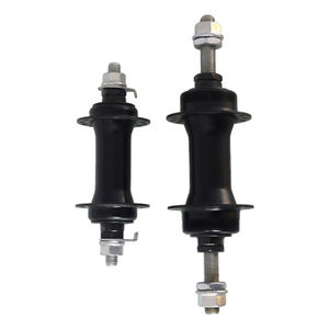 Moyeu d'essieu <span class=keywords><strong>traversant</strong></span> à boulon en acier, débrayable rapide universel, type écrou, durable, léger, longueur d'essieu réglable, 28 rayons, avant/arrière - Product Image 5