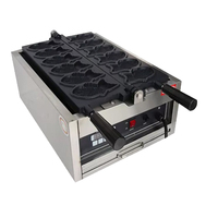 Machine à gaufres Taiyaki en forme de poisson coréen, machine à gâteaux de poisson