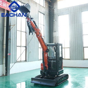 Gratis verzending CE EPA <span class=keywords><strong>2</strong></span>,5 ton minigraafmachine boomgaard hydraulische diesel micro graafmachine boerderij rupsgraafmachine zero tail kleine graafmachine - Product Image 4