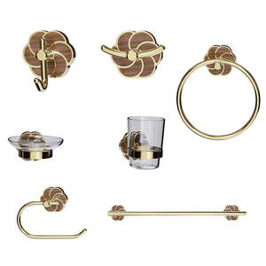 Venta Directa <span class=keywords><strong>de</strong></span> Fábrica, Accesorios <span class=keywords><strong>de</strong></span> Baño, Jabonera con Base <span class=keywords><strong>de</strong></span> Metal, Jabonera para <span class=keywords><strong>Ducha</strong></span>, Juego <span class=keywords><strong>de</strong></span> Accesorios <span class=keywords><strong>de</strong></span> Baño <span class=keywords><strong>de</strong></span> 6 Piezas - Product Image 1