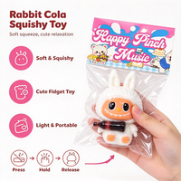 Jouet Squishy TPR de créateur, jouet promotionnel à rebond lent, jouet anti-stress, plusieurs couleurs, vente en gros personnalisée en usine