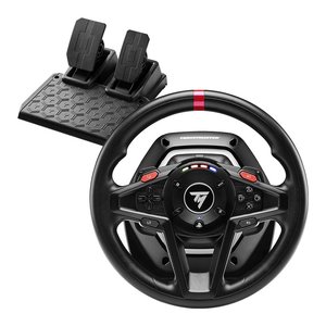 Volante y pedalera simulador de conducción T128 Negro 4160781 - Product Image 1