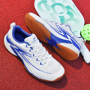 <span class=keywords><strong>Scarpe</strong></span> <span class=keywords><strong>Professionali</strong></span> da Pickleball per Uomo Donna Bambino Leggere 277g Sneakers da Campo Antiscivolo Calzature per Badminton <span class=keywords><strong>Pallavolo</strong></span> OEM - Product Image 3