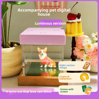 Caja de Recuerdo de Plástico con Proyección Holográfica 3D de Animales, con Imagen de Animal IA