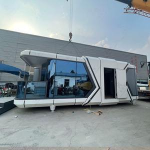 Luban Zhujing District <b>Clock</b>-in Hot-Selling B & B Room Metal Insulation Science Fiction Space Capsule Outdoor B & B Cabin - Product Image 2