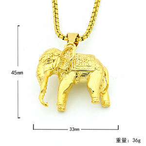 حلي تجاري خارجي عابر للحدود قلادة من الفولاذ والتيتانيوم على شكل حيوانات قلادة إكسسوارات تايلاندية على شكل وحش وآلهة - Product Image 1