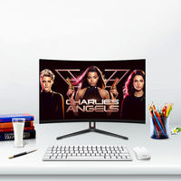 Monitor LED de escritorio curvo de 32 pulgadas 165Hz/144Hz 1080p Monitores para juegos 21,5/22/1K 2800R 24/27/2K Pantalla de computadora