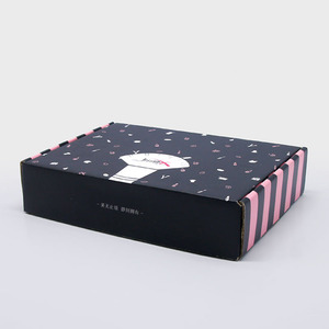 Logotipo personalizado Caja de envío corrugado Laminación brillante Relieve Diseño libre para la entrega de paquetes Reciclable Ecológico - Product Image 2