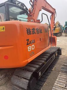 รถขุดตีนตะขาบมือสอง 8 ตัน ญี่ปุ่น Hitachi ZX80 เครื่องจักรสำหรับงานก่อสร้าง พร้อม EPA - Product Image 6