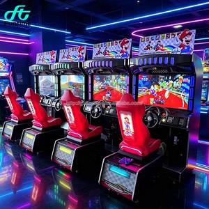 Machine d'arcade de course <span class=keywords><strong>Mario</strong></span> <span class=keywords><strong>Kart</strong></span> à monnayeur en gros, simulateur de conduite automobile - Product Image 5