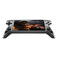 Console de jeu vidéo portable X9, écran HD 5,5 pouces, double joystick, sortie TV, plus de 6200 jeux, 8 Go, multi-simulateurs, rechargeable, prend en charge les cartes TF