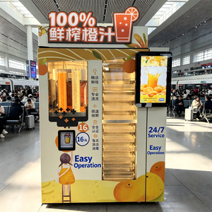 Nayax PAX <strong>Card</strong> Reader Supported Fresh Orange Juicer Machine Contactless Payment Vending Solution for Global Fleet Operators - Product Image 2