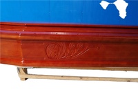 Ataúd Refrigerado de Madera Maciza de Alta Calidad, Estilo Europeo, con Tallados Chinos, Ecológico y Biodegradable para Funerales de Adultos