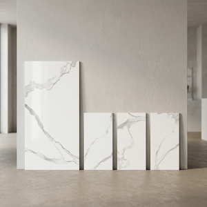 Calacatta Gold Carving <b>Matt</b> Porcelain Tiles 800x1600mm Luxury Marble Look <b>Floor</b> And Wall Design - Product Image 4