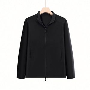 Design Wholesale High Quality Fashion Casual Sport Hooded Windbreaker Custom Men Outdoor Lightweight Silk Screen Printed <b>Jacket</b> - Product Image 6
