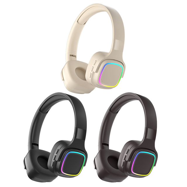 2026 New Noise Cancellation and Ear Cushions BT Headset Wireless Gaming Headphone for Sports Computer and Mobile Phones