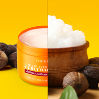 Beurre naturel au lait de coco pour cheveux, g, pour couples, crème sans cheveux