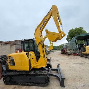 Miniexcavadora de Bajo Precio PC56 PC55, Máquina Excavadora Usada para Trabajos de Jardinería PC55 PC58 PC78us, Entrega Inmediata - Product Image 2