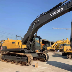 Excavatrice sur chenilles Volvo EC480 d'occasion en bon état, peinture d'origine, conception de 50 tonnes de capacité, composants hydrauliques Kawasaki, engrenage Suède - Product Image 1