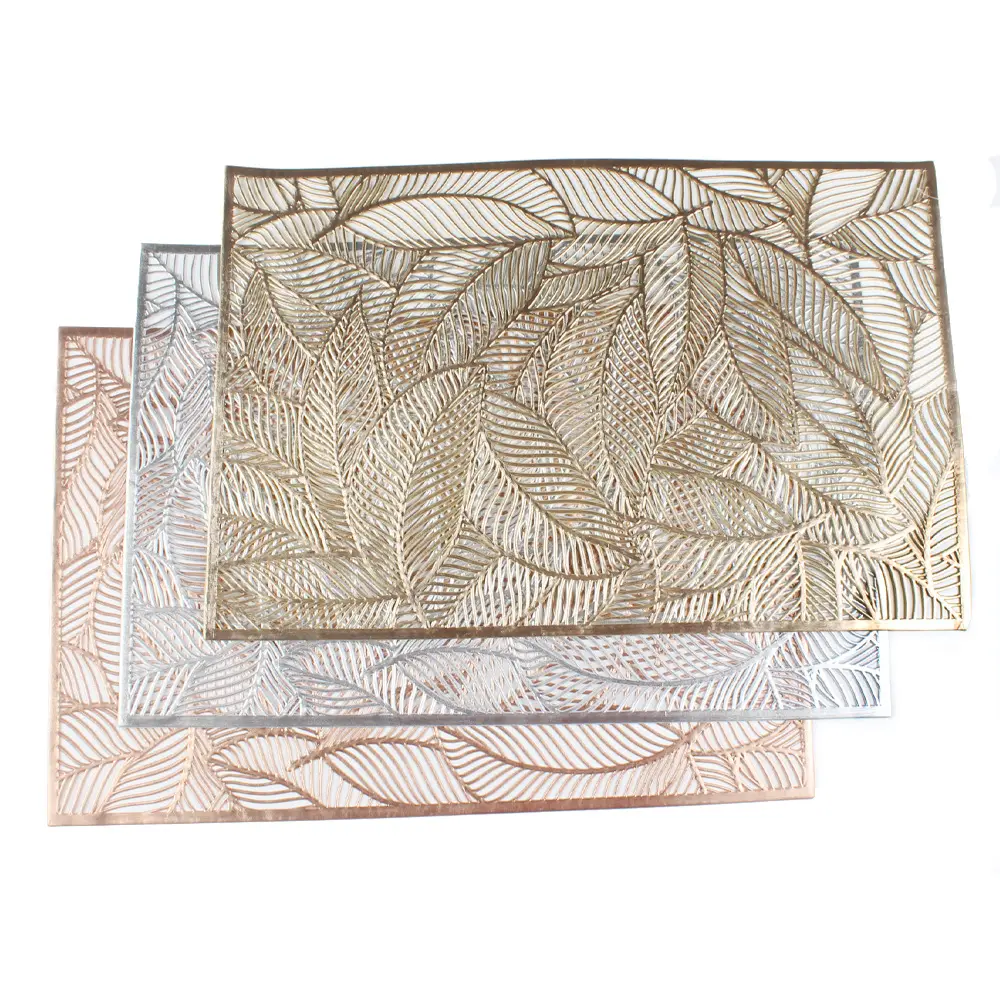 Hot Sale Combination Leaf Exquisite Decorative Anti-slip Table Mat