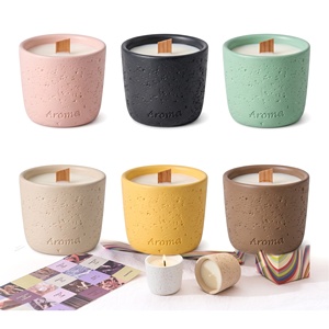 Wholesale Natural Soy Wax Vanilla Scented Candles for Home Decor Soy Vanilla Scented Candle - Product Image 2