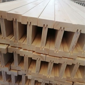 <span class=keywords><strong>Poutre</strong></span> en <span class=keywords><strong>bois</strong></span> de pin LVL I-Joist de <span class=keywords><strong>250</strong></span>/300 mm pour plancher à grande portée, vente de matériaux de coffrage pour la construction - Product Image 5