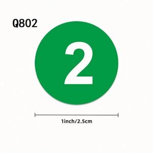 Etiquetas Adhesivas Numeradas Circulares Digitales al por Mayor, Etiquetas Impresas Autoadhesivas - Product Image 6