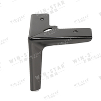 WINSTAR Langlebige Qualität Möbel Füße Teile Metall Schwarz Modern Günstige Sofa beine für Bett