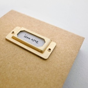 Etiqueta de índice de etiqueta de latón Japón mismo estilo Accesorios de Planificador de cuaderno de viajero - Product Image 4