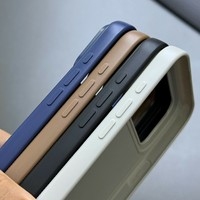 Coque de téléphone de luxe antichoc et étanche en TPU avec doublure intérieure en tissu doux à motif 3D à pois, haute qualité, vente chaude, pour tous les modèles