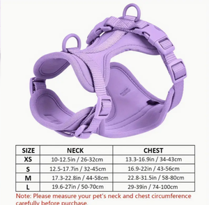 Arnés de Perro Acolchado de Neopreno y PVC de Lujo, Diseño Personalizado por el Proveedor, Sin Tirones, Accesorios para Perros, Venta al Por Mayor - Product Image 6