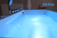 Vente chaude Design Moderne Acrylique Jet D'air Baignoire Whirlpool Intérieur Autoportant Spa Baignoire pour Salle De Bains