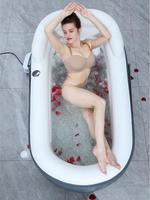 Baignoire gonflable adulte thérapie par le froid chaud pompe à air électrique Spa Portable