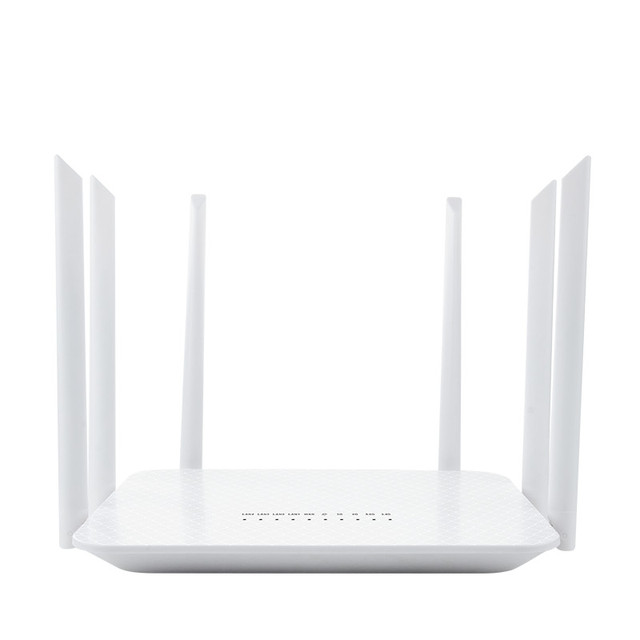 Europe Version 4G SIM Card LTE CPE Dual Band Wireless Router 6 Antenna 1200Mbps WIFI Speed 2.4GHz Firewall VoIP Support