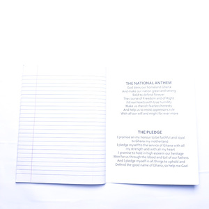 Cahier d'exercices <span class=keywords><strong>scolaire</strong></span> Ghana Note 1, 80 pages, 40 feuilles, version lignée, papeterie de campus Ghana, économique et pratique, approvisionnement en gros - Product Image 6