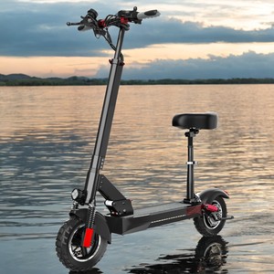Trottinette électrique portable pour adultes, 10 pouces, 48V 800W, double moteur, 40-50 km d'autonomie, accélérateur au pouce, livraison rapide depuis les États-Unis. - Product Image 1