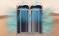Système de climatisation VRF split Hisense 8HP-120HP pour écoles, plage de chauffage/refroidissement de 15 à 55, écologique, R-410A Hitachi