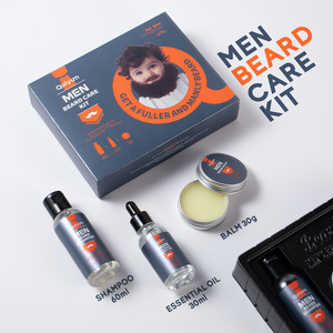 Set <span class=keywords><strong>Professionale</strong></span> 3 in 1 per la Cura della <span class=keywords><strong>Barba</strong></span> Maschile, Kit Idratante e Lenitivo Quotidiano per la Cura dei Peli del Viso, Set Regalo per la Cura della Pelle - Product Image 5