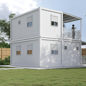 บ้านคอนเทนเนอร์สำเร็จรูปแบบโมดูลาร์ TOPPRE บ้านคอนเทนเนอร์ 2 ชั้น บ้านขนาดเล็ก 1 ห้องนอน พร้อมห้องครัวและห้องน้ำ - Product Image 5