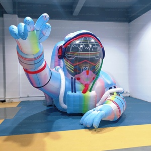 Astronauta Inflable Gigante de Alta Calidad con Luces LED, Modelo Inflable de Cosmonauta para Publicidad, Modelo de Astronauta para Eventos/Ciencia - Product Image 6