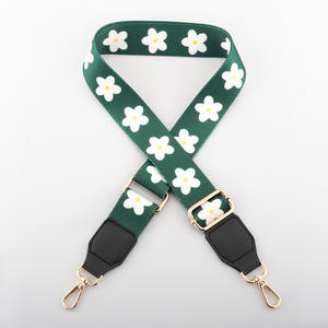 Многоцветный тканевый кошелек с регулируемым ремешком для гитары шириной 38 мм - Product Image 5